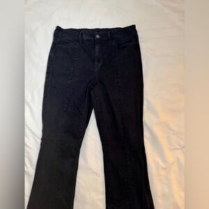 American Eagle Outfitters Black Straight Leg Jeans